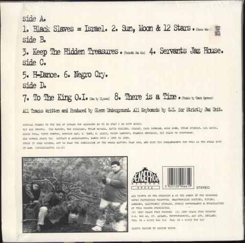 Glenn Underground The Jerusalem EP's 2-LP vinyl record set (Double LP Album) UK Z4E2LTH724227