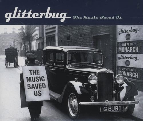 Glitterbug The Music Saved Us CD single (CD5 / 5") German GL8C5TH396092