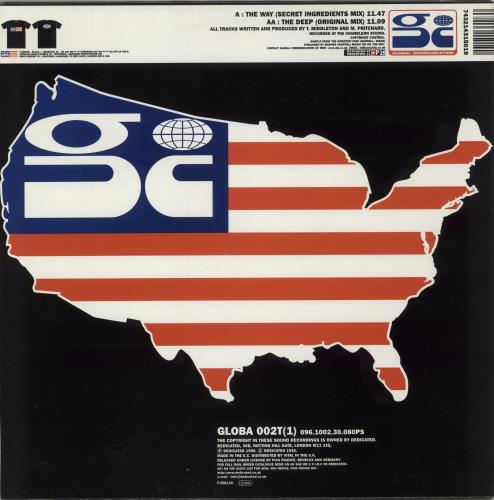Global Communication The Way / The Deep - Parts 1 & 2 12" vinyl single (12 inch record / Maxi-single) UK GBM12TH866146