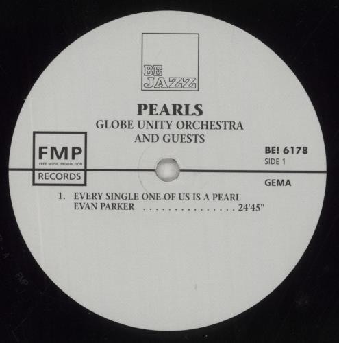 Globe Unity Pearls vinyl LP album (LP record) German G0QLPPE854168