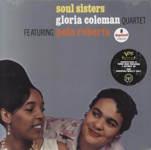 Gloria Coleman Soul Sisters - 180gm - Sealed vinyl LP album (LP record) US 7LULPSO840126