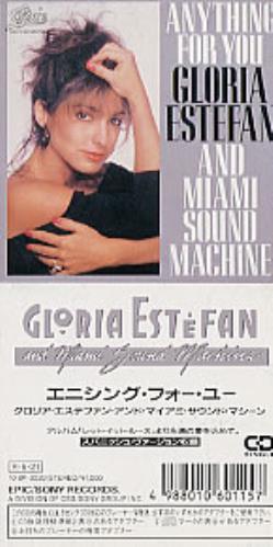 Gloria Estefan Anything For You 3" CD single (CD3) Japanese ESTC3AN113789