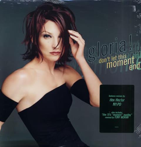 Gloria Estefan Don't Let This Moment End 12" vinyl single (12 inch record / Maxi-single) US EST12DO125594