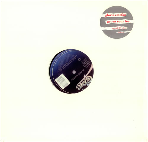 Gloria Estefan Get On Your Feet - sealed 12" vinyl single (12 inch record / Maxi-single) US EST12GE38422