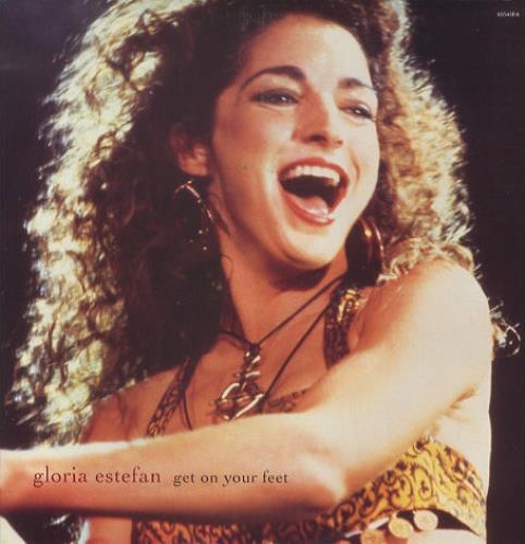 Gloria Estefan Get On Your Feet 12" vinyl single (12 inch record / Maxi-single) UK EST12GE170886