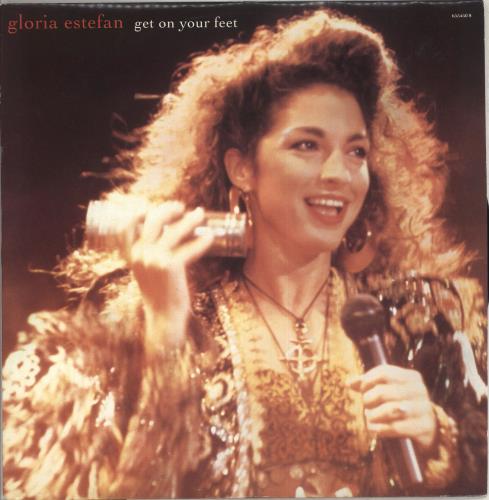 Gloria Estefan Get On Your Feet 12" vinyl single (12 inch record / Maxi-single) UK EST12GE170891