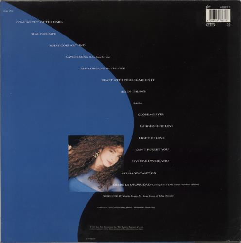 Gloria Estefan Into The Light - Double Hype Sticker vinyl LP album (LP record) Dutch ESTLPIN873447