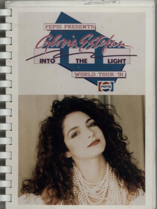 Gloria Estefan Into The Light - World Tour '91 Itinerary UK ESTITIN613981