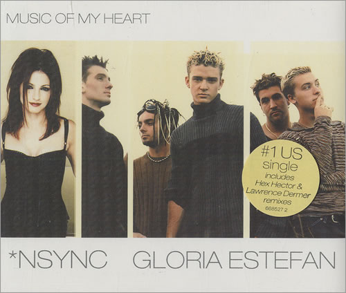 Gloria Estefan Music Of My Heart CD single (CD5 / 5") European ESTC5MU167991