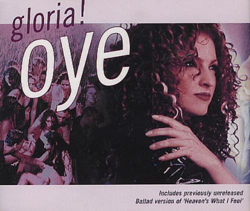 Gloria Estefan Oye 2-CD single set (Double CD single) UK EST2SOY351533