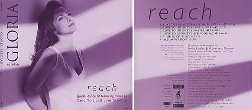 Gloria Estefan Reach CD single (CD5 / 5") UK ESTC5RE161359