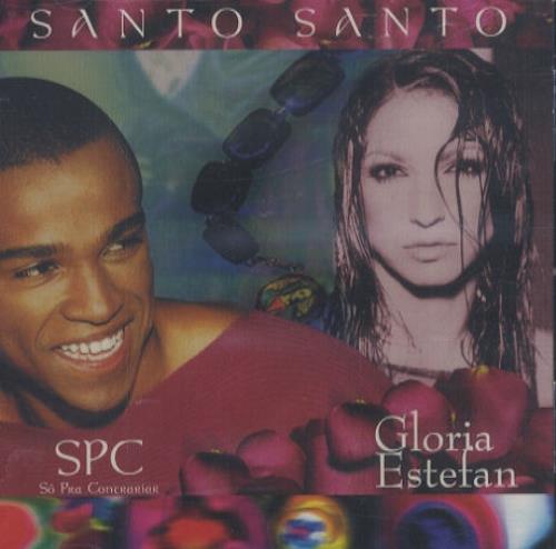 Gloria Estefan Santo Santo CD single (CD5 / 5") US ESTC5SA199084