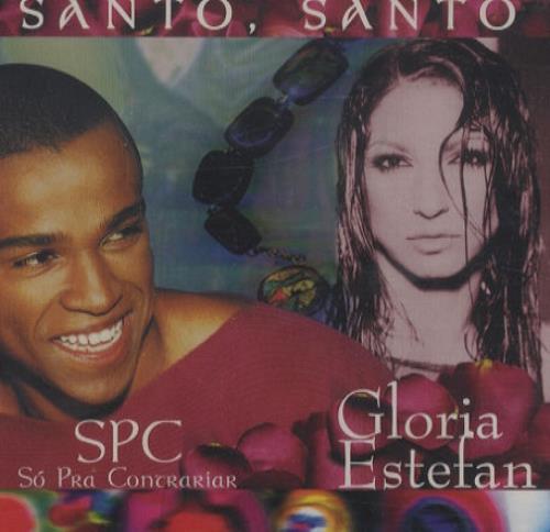 Gloria Estefan Santo Santo CD single (CD5 / 5") US ESTC5SA220028