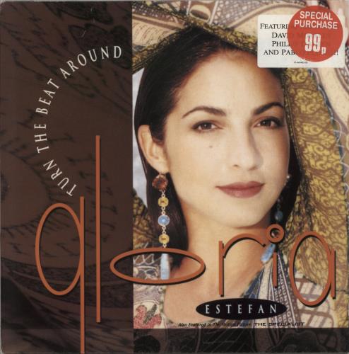 Gloria Estefan Turn The Beat Around 12" vinyl single (12 inch record / Maxi-single) German EST12TU32721