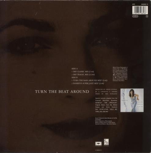 Gloria Estefan Turn The Beat Around 12" vinyl single (12 inch record / Maxi-single) German EST12TU32721