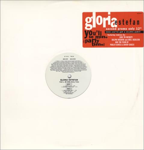 Gloria Estefan You'll Be Mine 12" vinyl single (12 inch record / Maxi-single) US EST12YO71562