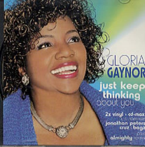 Gloria Gaynor Just Keep Thinking About You CD single (CD5 / 5") US GLGC5JU184519