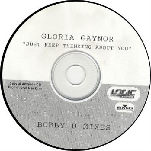 Gloria Gaynor Just Keep Thinking About You CD-R acetate US GLGCRJU246077