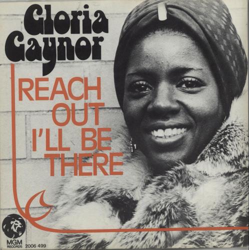 Gloria Gaynor Reach Out I'll Be There 7" vinyl single (7 inch record / 45) Belgian GLG07RE656780