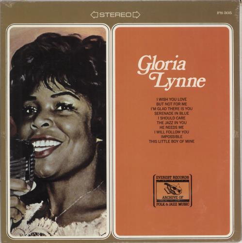 Gloria Lynne Gloria Lynne vinyl LP album (LP record) US G-LLPGL712102
