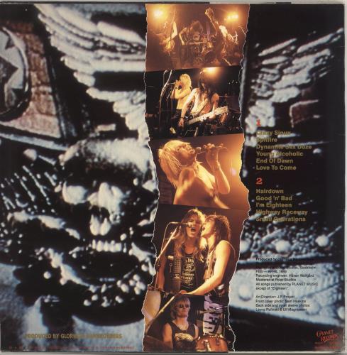 Glorious Bankrobbers Dynamite Sex Doze vinyl LP album (LP record) Swedish Q8ZLPDY709515