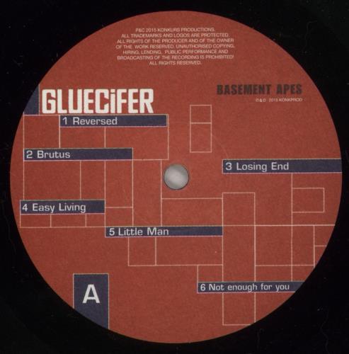 Gluecifer Basement Apes vinyl LP album (LP record) Swedish -X1LPBA886330