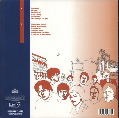 Gluecifer Basement Apes vinyl LP album (LP record) Swedish -X1LPBA886330