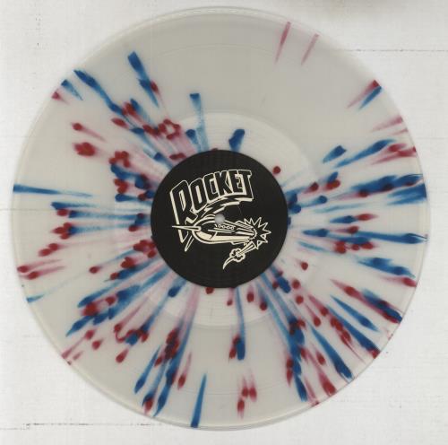 Gnod La Mort Du Sens - Clear Milky with Blue / Red Splatter Vinyl vinyl LP album (LP record) UK 1NQLPLA859483