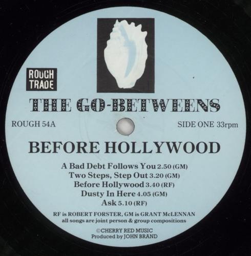 Go-Betweens Before Hollywood - EX vinyl LP album (LP record) UK TGBLPBE812191
