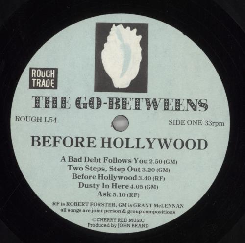 Go-Betweens Before Hollywood vinyl LP album (LP record) UK TGBLPBE858965