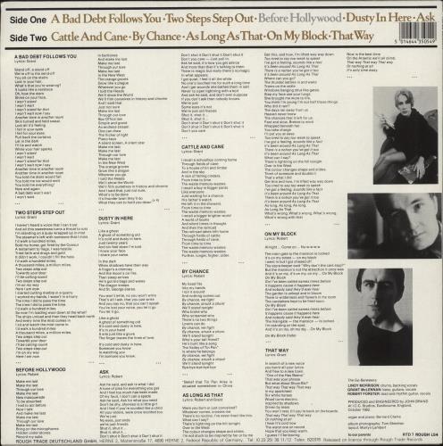 Go-Betweens Before Hollywood vinyl LP album (LP record) German TGBLPBE874279