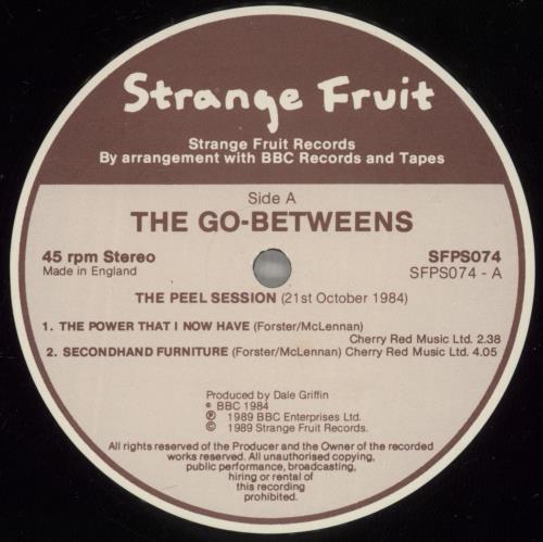 Go-Betweens The Peel Sessions 12" vinyl single (12 inch record / Maxi-single) UK TGB12TH358959