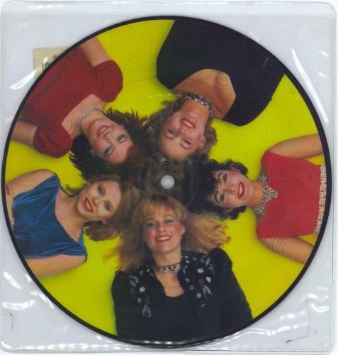Go-Go's Automatic - Stickered 7" vinyl picture disc (7 inch picture disc single) UK GOG7PAU574225