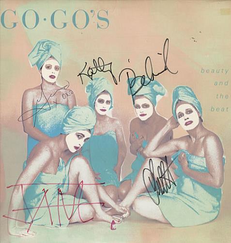 Go-Go's Beauty And The Beast - Autographed media press kit UK GOGKIBE326067