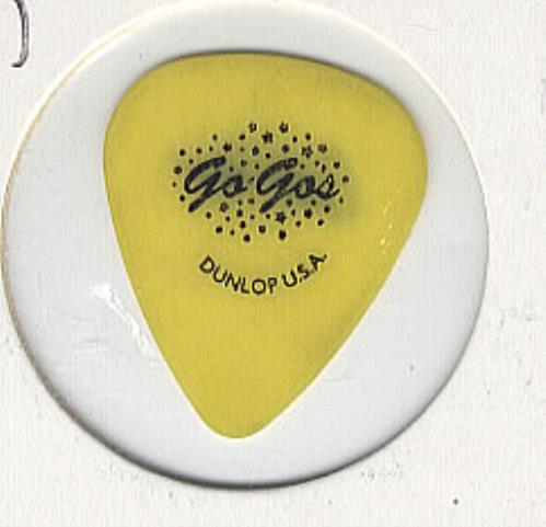Go-Go's Charlotte Caffey Signature Plectrum guitar pick US GOGGPCH306952