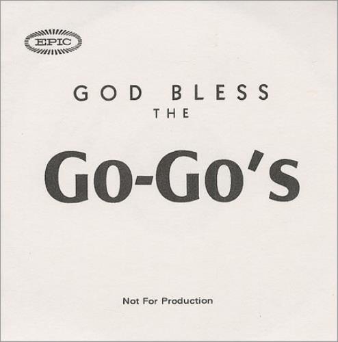 Go-Go's God Bless The Go-Go's CD-R acetate UK GOGCRGO199736