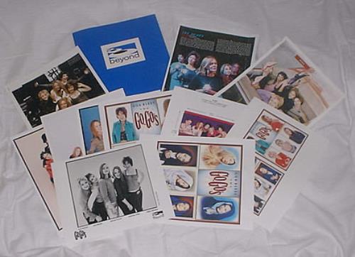 Go-Go's God Bless The Go-Gos media press pack US GOGPPGO202505