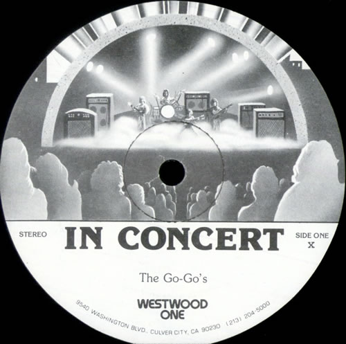 Go-Go's In Concert 2-LP vinyl record set (Double LP Album) US GOG2LIN498454