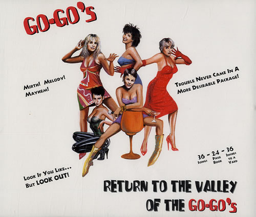 Go-Go's Return to The Valley Of The Go-Go's 2 CD album set (Double CD) US GOG2CRE555983