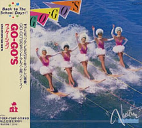 Go-Go's Vacation CD album (CDLP) Japanese GOGCDVA197271