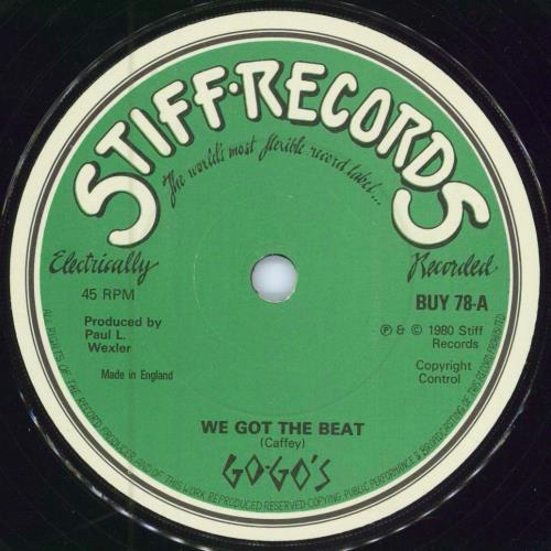 Go-Go's We Got The Beat - P/s - EX 7" vinyl single (7 inch record / 45) UK GOG07WE03037