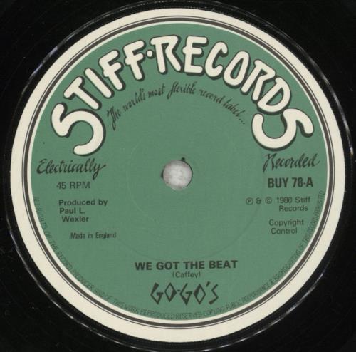 Go-Go's We Got The Beat - P/s 7" vinyl single (7 inch record / 45) UK GOG07WE874470