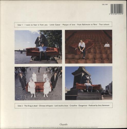 Go West Dancing On The Couch vinyl LP album (LP record) UK GOWLPDA244696