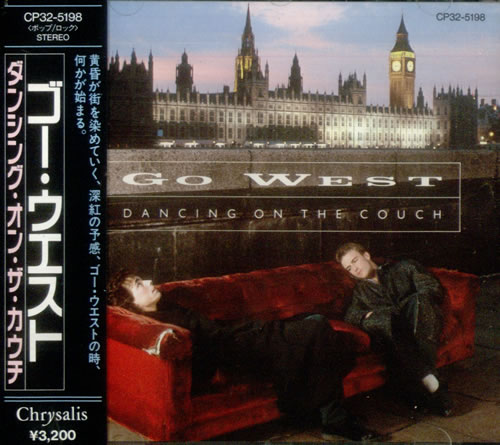 Go West Dancing On The Couch CD album (CDLP) Japanese GOWCDDA543837