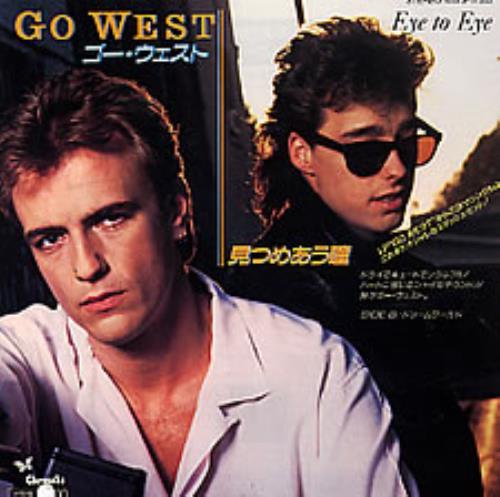 Go West Eye To Eye 7" vinyl single (7 inch record / 45) Japanese GOW07EY217134