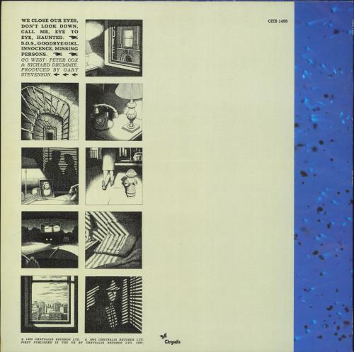 Go West Go West - Hype Sticker vinyl LP album (LP record) UK GOWLPGO818570