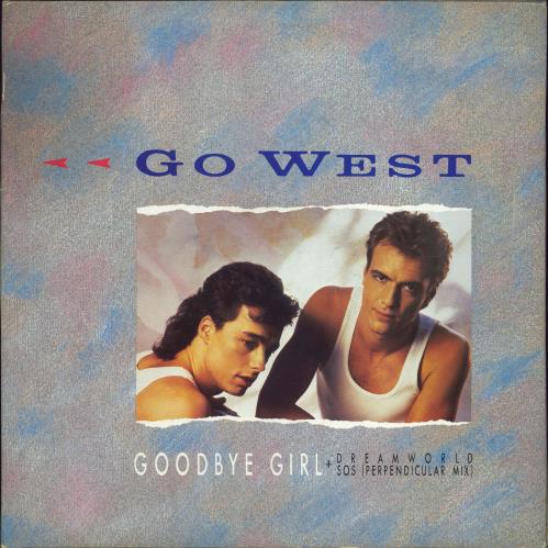 Go West Goodbye Girl + poster 12" vinyl single (12 inch record / Maxi-single) UK GOW12GO771088