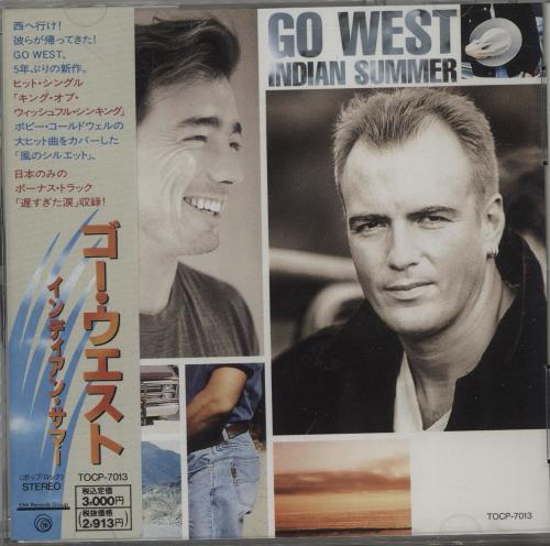 Go West Indian Summer CD album (CDLP) Japanese GOWCDIN309693