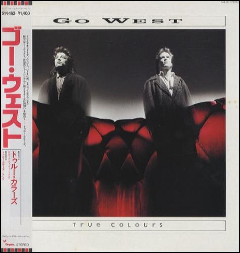 Go West True Colours 12" vinyl single (12 inch record / Maxi-single) Japanese GOW12TR433520