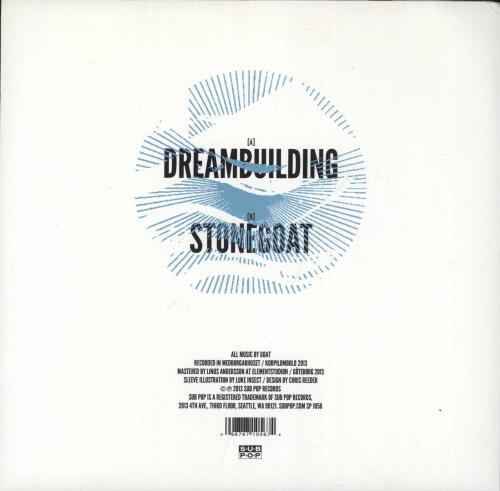 Goat (Swedish) Dreambuilding vinyl LP album (LP record) Swedish QZALPDR890982